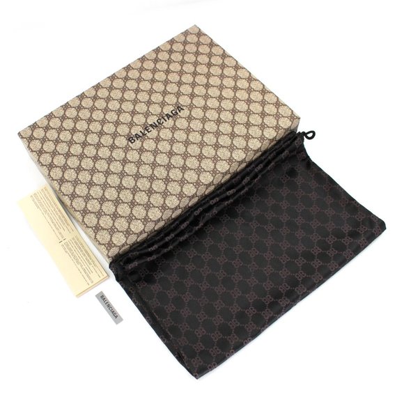 Balenciaga X Gucci Hackers Project Clutch Pouch Canvas Monogram Wristlet Bag NEW - Picture 9 of 9